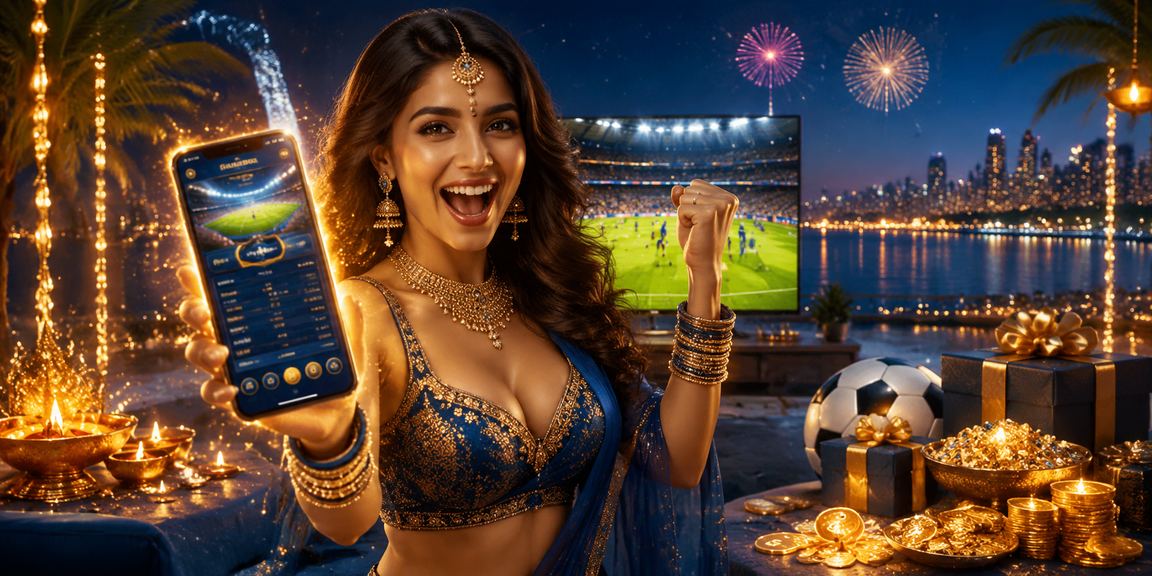 Mumbai Bandra sports betting interface during Diwali festival